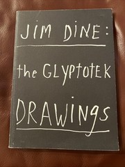 Jim Dine THE GLYPTOTEK DRAWINGS Rare Softcover Book