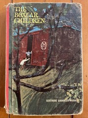 The Boxcar Children by Gertrude Chandler Warner Red Spine Hardcover 1950