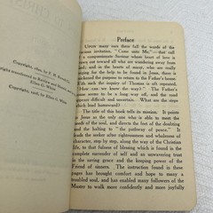 Steps to Christ: Army & Navy Edition (1908) Ellen G. White, Vintage Softcover