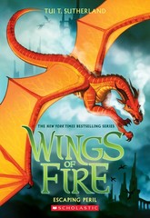 Escaping Peril (Wings of Fire #8) (8) – paperback Sutherland, Tui T.