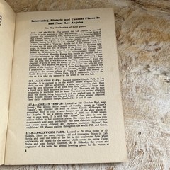 Know Your LOS ANGELES An Unusual Guidebook PB/1938 Stars Homes Attractions