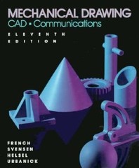 Mechanical Drawing – Hardcover By Thomas E French – GOOD