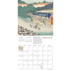 Flame Tree Publishing, Japanese Woodblocks 2027 Mini Wall Calendar