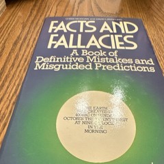Vintage John Wiley & Sons Facts and Fallacies Morgan Langford Hardcover