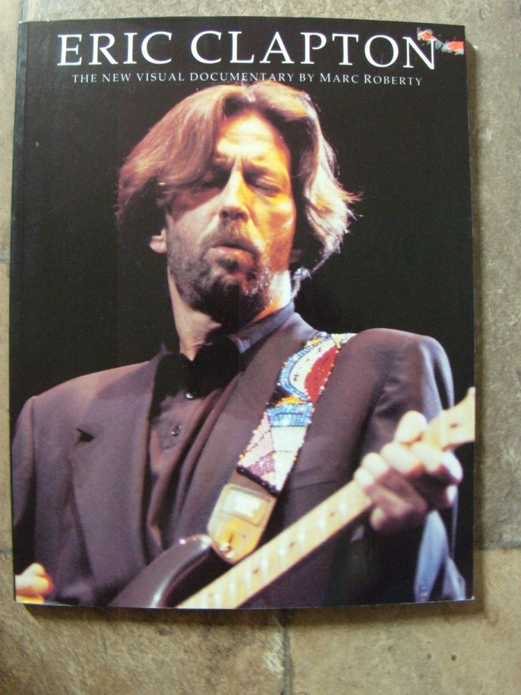 Eric Clapton New Visual Documentary book 129 pages, super clean