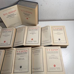 Selected Works by Vladimir Lenin International Publishers Hardcover Books – Lots