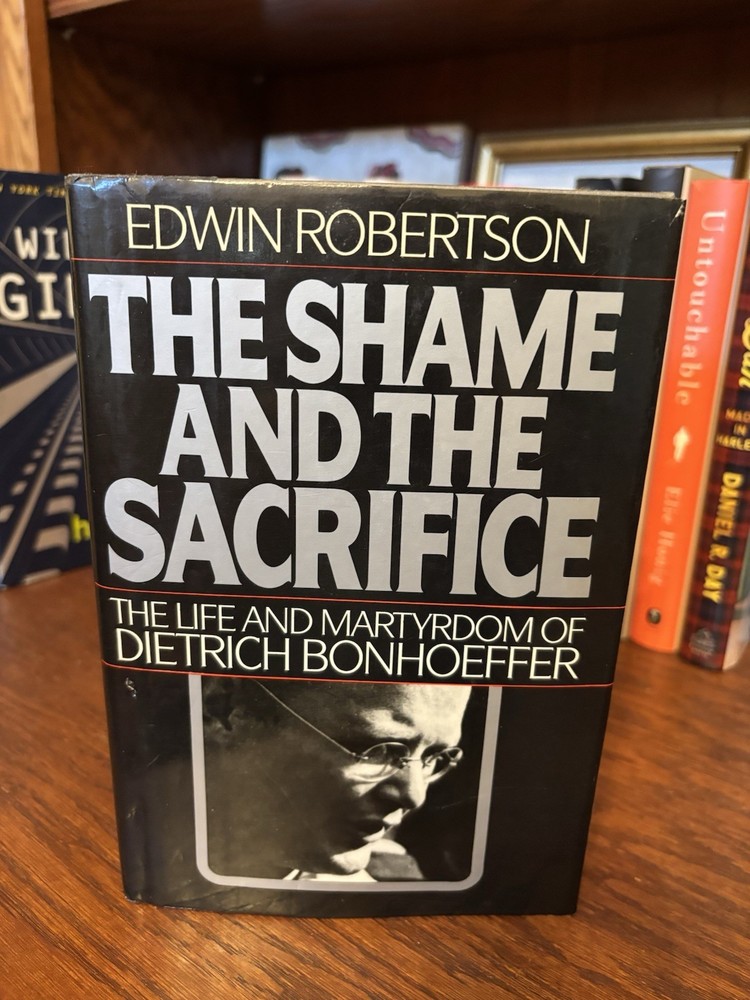 The Shame and the Sacrifice. Edwin Robertson. 1st HC Ptg McMillian 1988. F/VG+