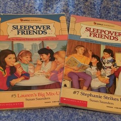 Scholastic Sleepover Friends Lot 13 Paperbacks #1-5,7,8,13,15,17,20-21,30
