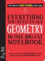 Everything You Need to Ace Geometry in One Big Fat Notebook (Big Fa – VERY GOOD