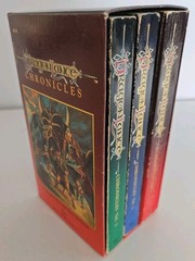 Dragonlance Chronicles Trilogy – Weis & Hickman 1980s TRS D&D Lot of 3 PBs Good