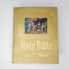 The Devotional Alphabetical Indexed Family Bible 1960 De Vore & Son Red Letter