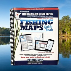Minnesota Leech Lake Area And Park Rapids Fishing Maps Guidebook