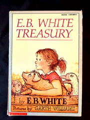 1987 set 3 Books by E. B. White TREASURY : Charlotte’s Web, Stuart Little, Swan