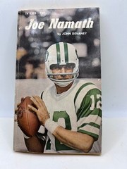 Joe Namath By John Devane, Scholastic October 1972 Paperback (Good)