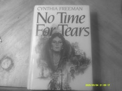 No Time For Tears by Cynthia Freeman-1981 HB/DJ Book Club Edition-436 Pages