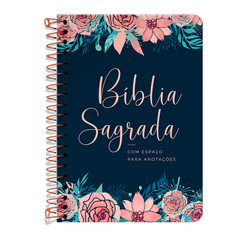 Biblia Sagrada: Anote – NVI – Capa: Espiral Capa Dura (Em Portugues do Brasil)