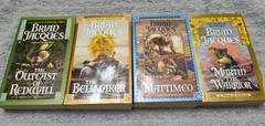 Brian Jacques Redwall Series Books Paperback Novels Lot Of 4 Vintage