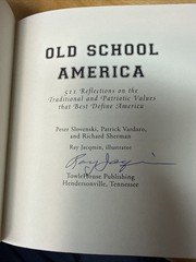 Old School America – TPB 1st Ed *Signed Ray Jacqmin* – Illustrated Americana