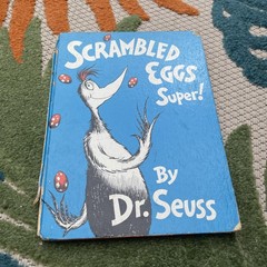 Scrambled Eggs Super! Dr. Seuss 1953 Hardcover Grolier Book Club Edition