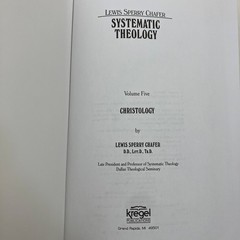 Systematic Theology Vols 5 & 6 Lewis Sperry Chafer Kregel Publications 1976 HC