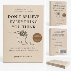 Don’t Believe Everything You Think Book Joseph Nguyen Hardcover Self Help New