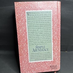 Pre Owned VTG Simple Abundance A Daybook Of Comfort And Joy Hardcover Book 1995