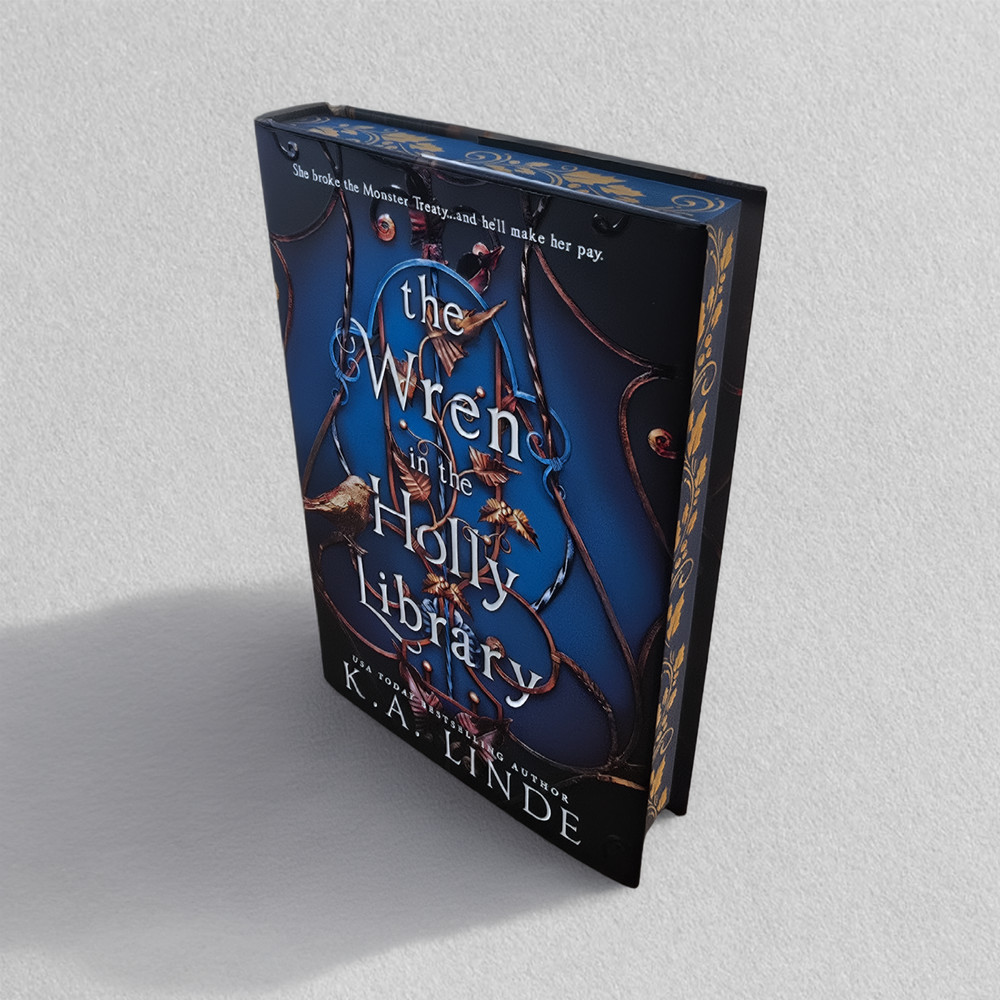 Red Tower Books Deluxe First Edition Hardcover The Wren in the Holly Library