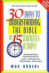 30 Days to Understanding the Bible in 15 M- 9780785214236, paperback, Max Anders