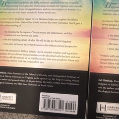 Future Glory by Ed Hindson (2021, Trade Paperback, Harvest House Publishers)