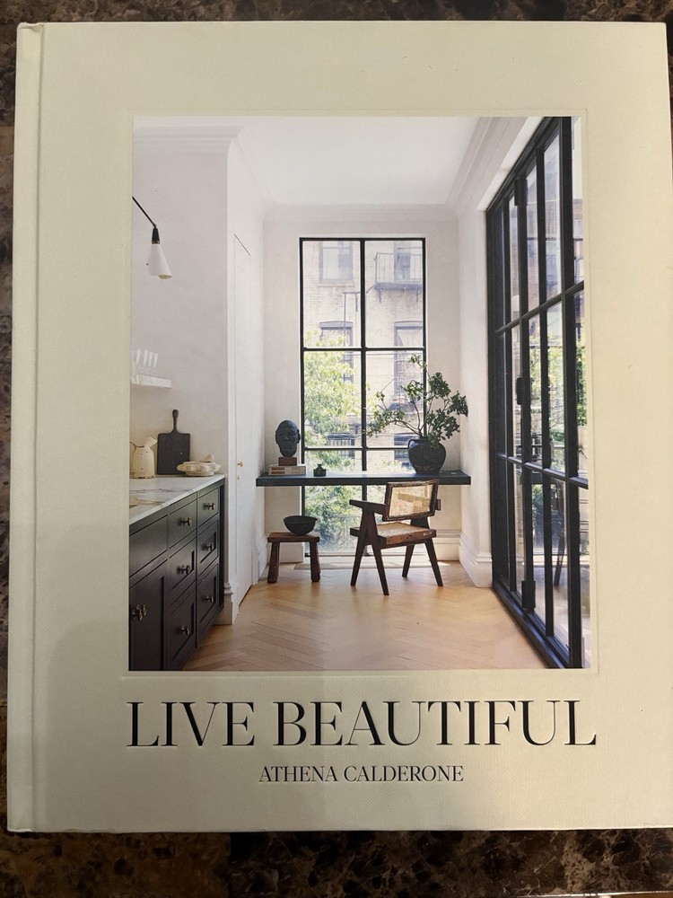 Live Beautiful by Athena Calderone Hardcover, Abrams, Interior Design