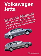 Volkswagen Jetta Service Manual: 2005, 2006, 2007, 2008, 2009, 2010: 1.9L, 2.0L