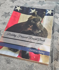 Rabbitry Finacial Record Book By Christine Bailey ARBA FFA 4H Shows NEW