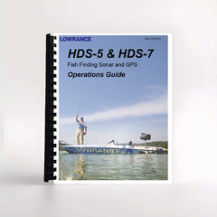 Lowrance HDS-5 HDS-7 Operators Manual User Guide Instructions