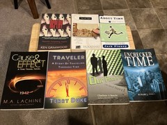 1980s-2000s Time Travel Paperback Book Lot Of 7 Great Condition