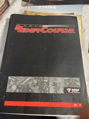 Motorcycle Basic Rider Course Rider Handbook, MSF – Motorcycle Safety Foundation