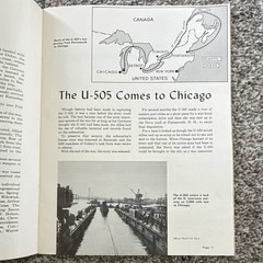 Naval history book. Story of the U-505 1955 Illustrated Paperback WWII