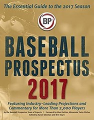 Baseball Prospectus 2017 Paperback Baseball Prospectus