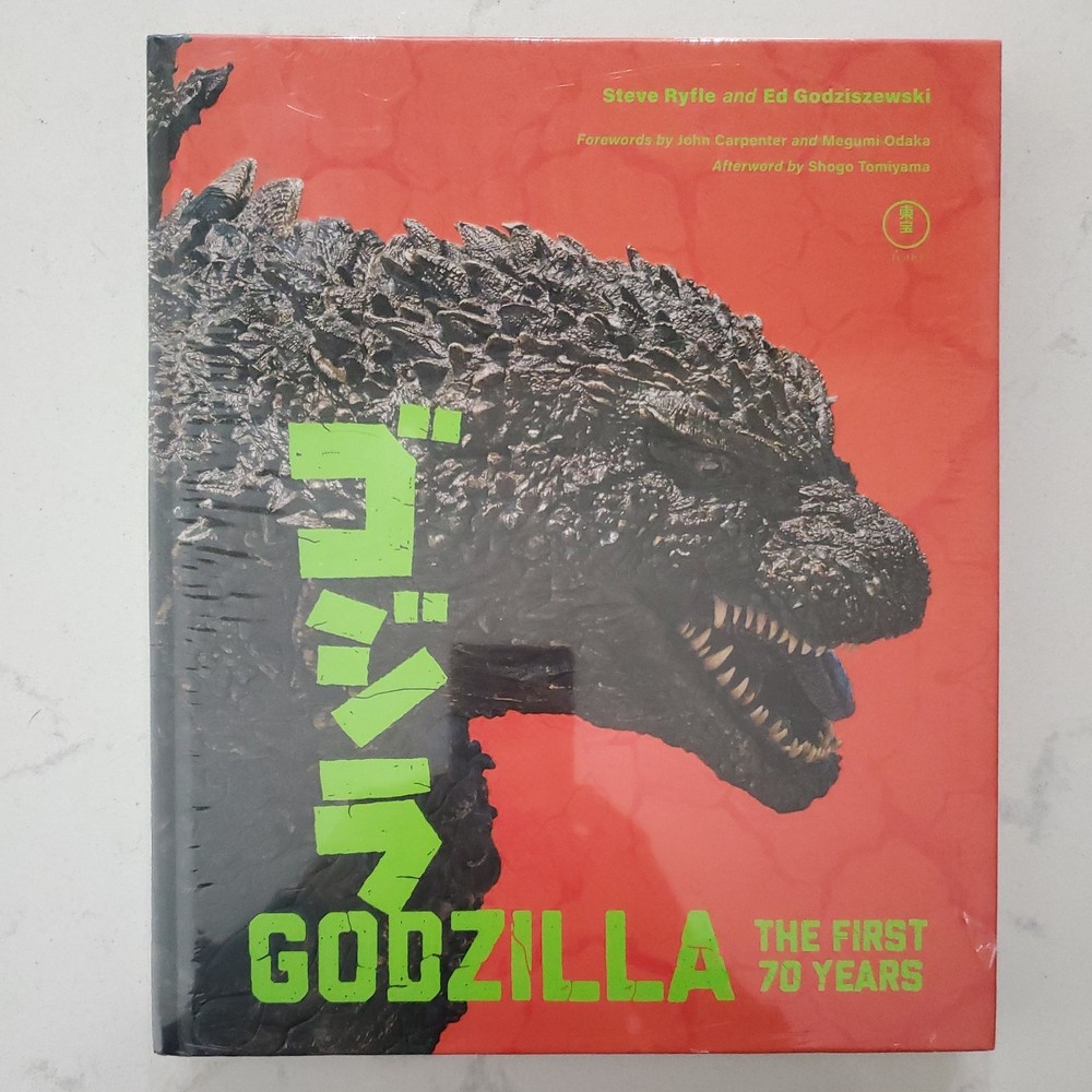 Godzilla: The First 70 Years By Steve Ryfle and Ed Godziszewski New sealed book