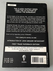 Callisto Omnibus Lin Carter 2000 trade pb
