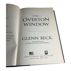 The Overton Window by Glenn Beck (2010, Hardcover Thriller Novel)