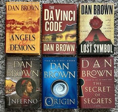 Dan Brown ROBERT LANGDON Complete Set 1-6 ALL hardcover 3 – 1st Print Lot of 6