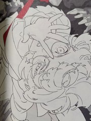 Mai Yoneyama Illustration Art Book ING Doujinshi Rough Sketch Anime Japan