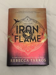 Iron Flame by Rebecca Yarros (2023, Hardcover) Sprayed Edges FIRST EDITION NEW