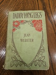 DADDY-LONG-LEGS BOOK BY JEAN WEBSTER 1912 ANTIQUE FLOWER BINDING LETTER WRITING
