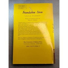Foundation Stone Alabama Classics Lella Warren