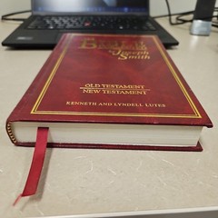 SIGNED!! The Bible Corrected Joseph Smith Old And New Testament Kenneth Lutes