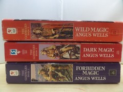 The Godwars Trilogy (Dark Magic, Wild Magic, Forbidden Magic) by Angus Wells Ban