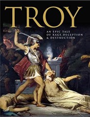 Troy: An Epic Tale of Rage, Deception, – Hardcover, by Ben Hubbard – Very Good b