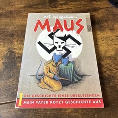 MAUS: A Survivor’s Tale By Art Spiegelman Vol. I in German & Vol II in English