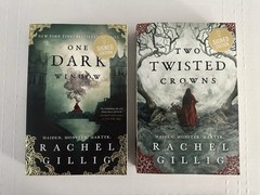 One Dark Window Two Twisted Crowns by Rachel Gillig Signed Edition